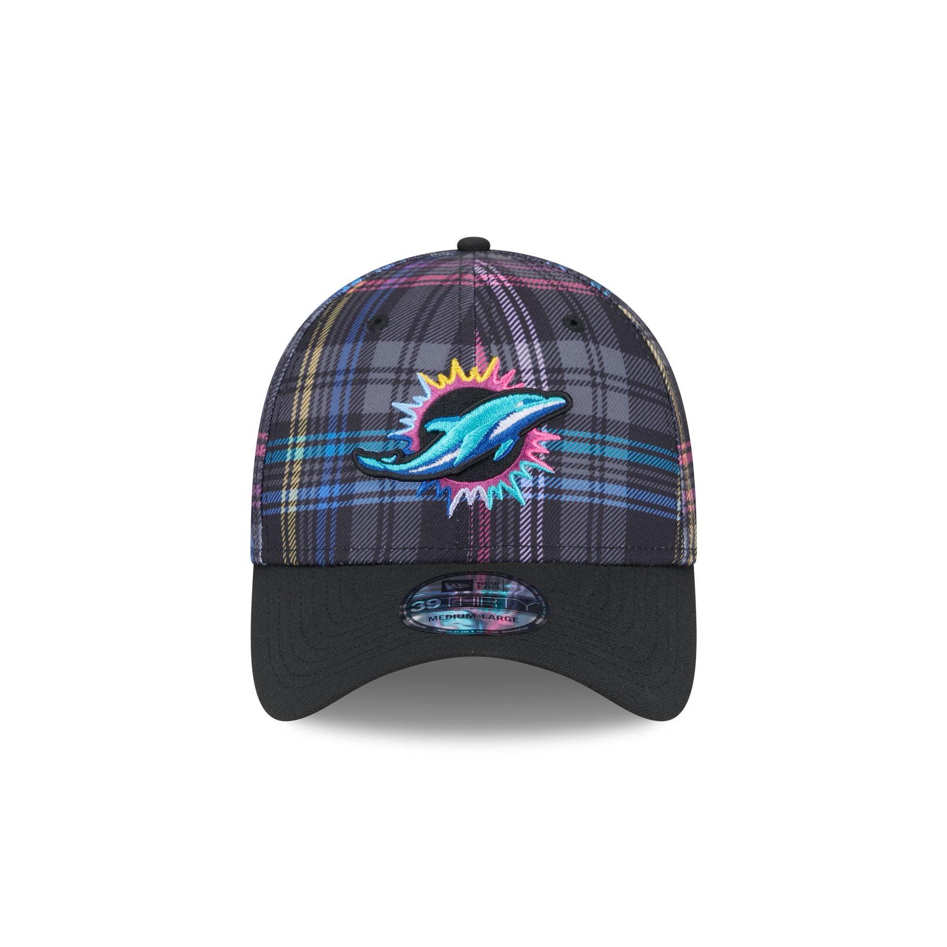 Miami Dolphins 2024 Crucial Catch 39THIRTY Stretch Fit Hat Male Product Image