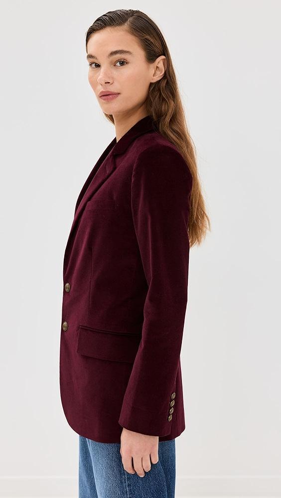 FRAME Everyday Velvet Blazer | Shopbop Product Image