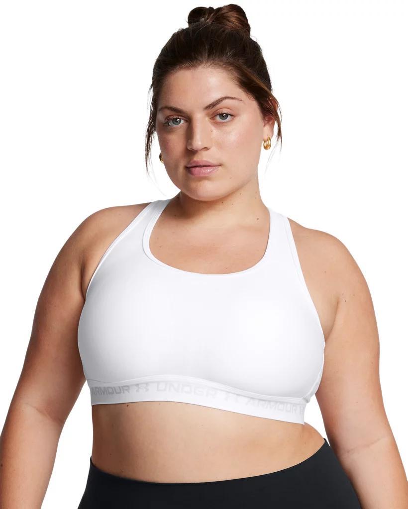 Women's Armour® Mid Crossback Sports Bra Product Image