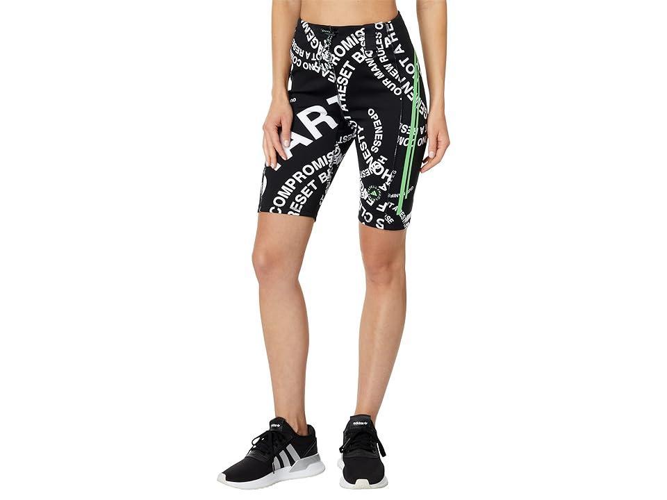 adidas by Stella McCartney TrueCasuals Scuba Shorts HR4402 Black) Women's Shorts Product Image