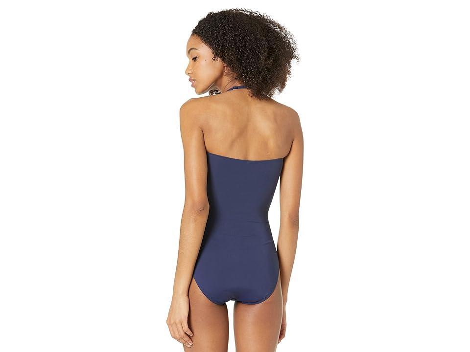 Lilly Pulitzer Flamenco One-Piece (True Navy) Women's Swimsuits One Piece Product Image