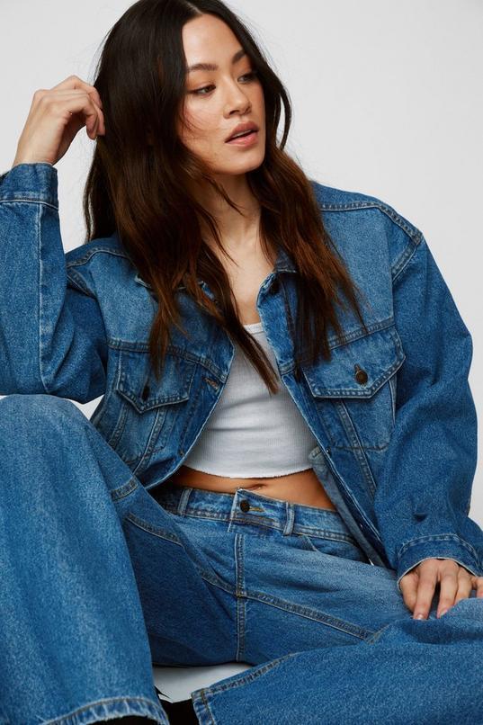 The Denim Oversized Jacket product image