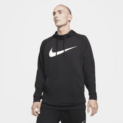 Nike Dry Graphic Men's Dri-FIT Hooded Fitness Pullover Product Image