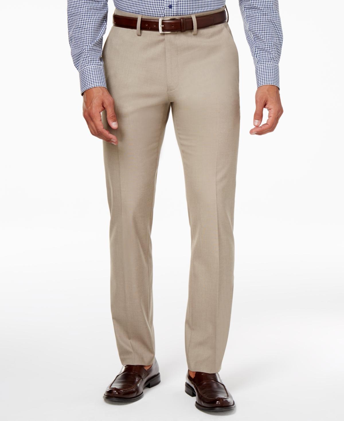 Kenneth Cole Reaction Mens Slim-Fit Stretch Dress Pants, Created for Macys Product Image