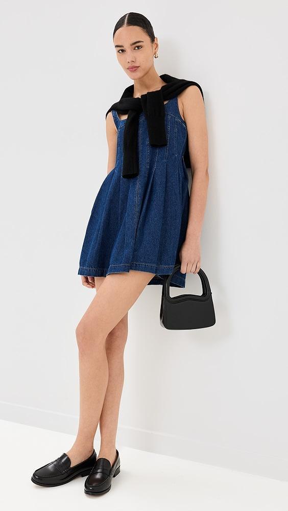 Reformation Violet Denim Mini Dress | Shopbop Product Image