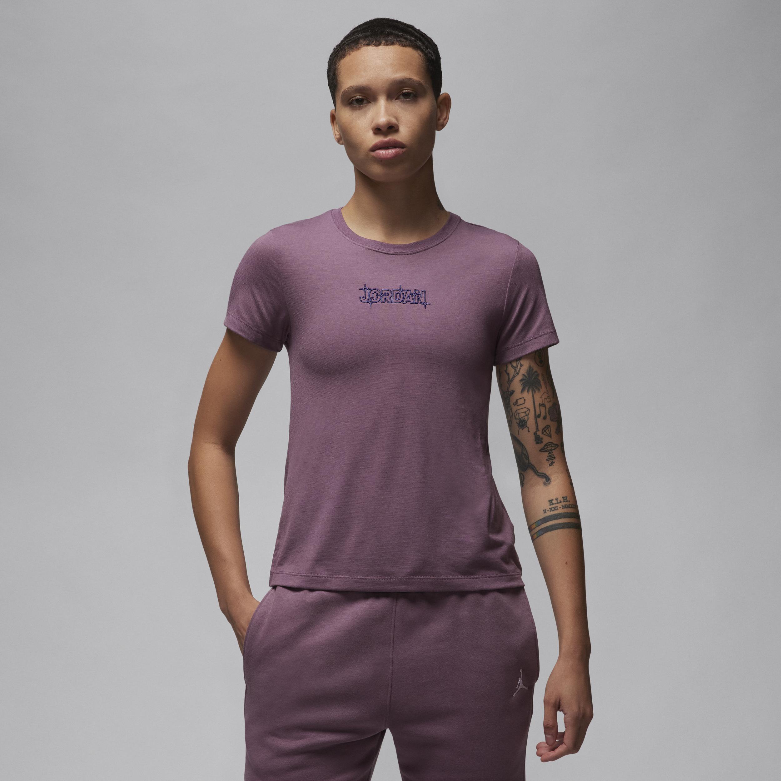 Jordan Slim Embroidered T-Shirt Product Image