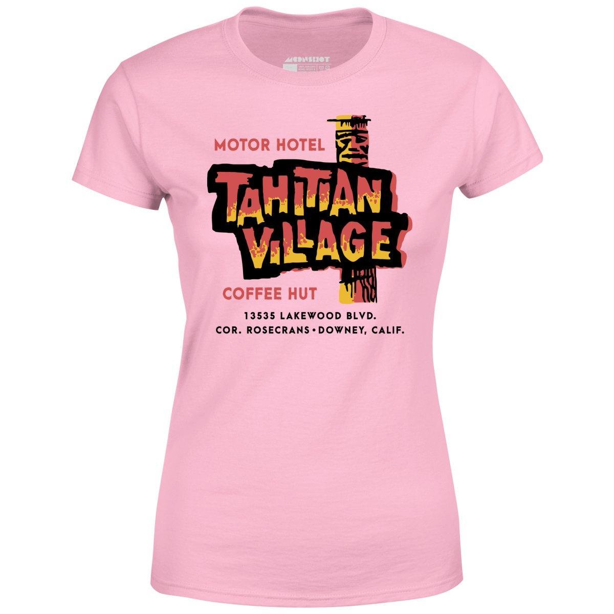 Tahitian Village - Downey, CA - Vintage Tiki Bar - Women's T-Shirt Female Product Image