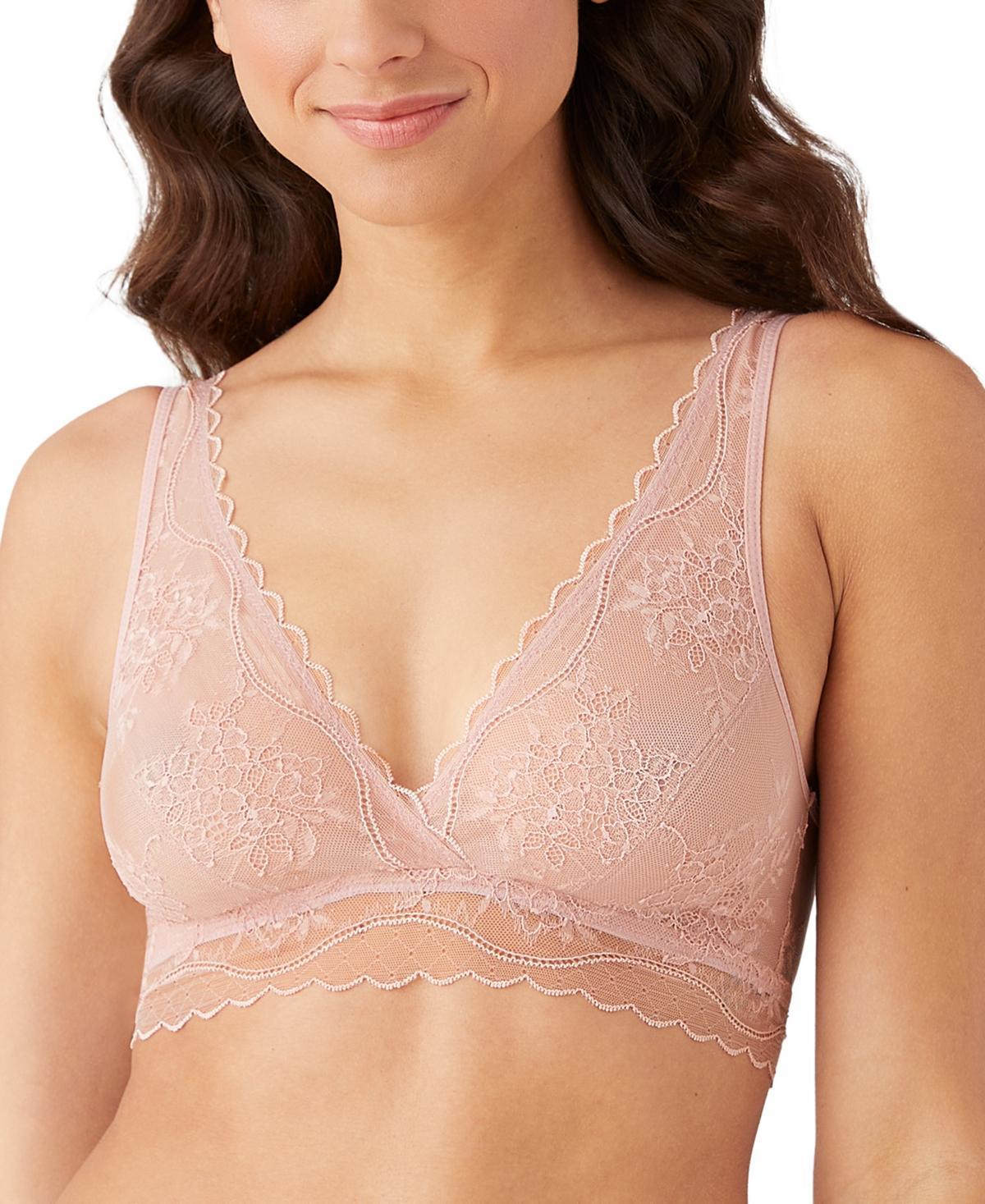 b.temptd by Wacoal Womens No Strings Attached Lace Bralette Product Image