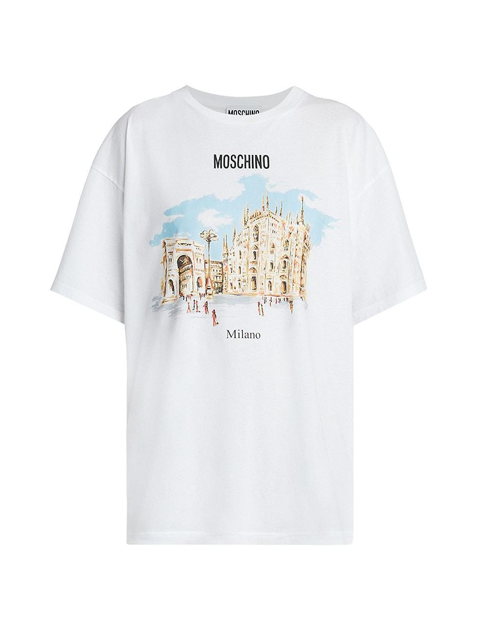 Womens Milano Graphic Cotton T-Shirt Product Image