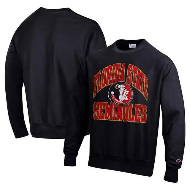 Mens Champion Maroon Arizona State Sun Devils Vault Late Night Reverse Weave Pullover Sweatshirt Product Image