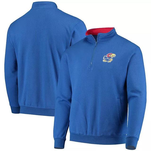 Mens Royal Kansas Jayhawks Tortugas Logo Quarter-Zip Jacket Product Image