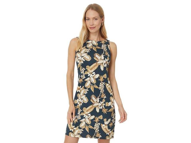 Tommy Bahama Darcy Hightide Flora Sleeveless Dress (Blue Atlas) Women's Dress Product Image