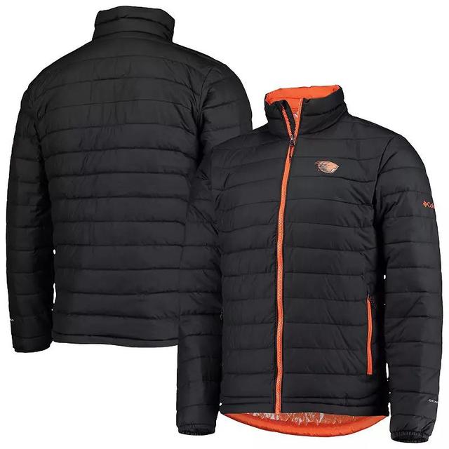 Mens Columbia Oregon State Beavers Powder Lite Omni-Heat Reflective Full-Zip Jacket Product Image