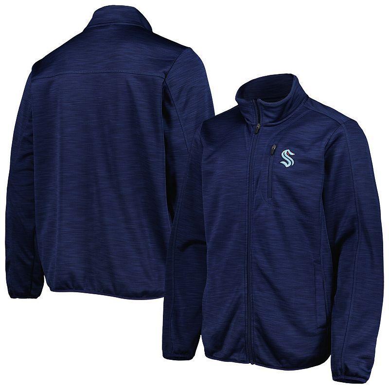 Mens G-III Sports by Carl Banks Deep Sea Blue Seattle Kraken Closer Transitional Full-Zip Jacket Krk Blue Product Image