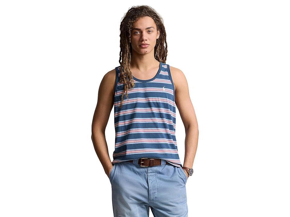 Polo Ralph Lauren Striped Jersey Tank (Clancy Multi) Men's Clothing Product Image