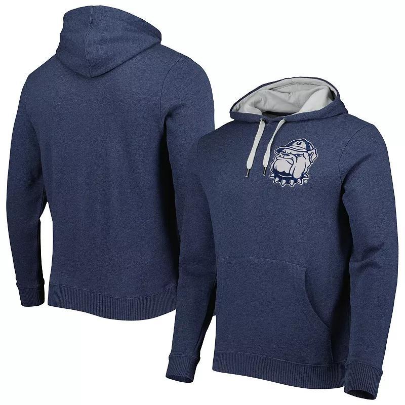 Mens Mitchell & Ness Navy Georgetown Hoyas Classic French Terry Pullover Hoodie Grg Blue product image