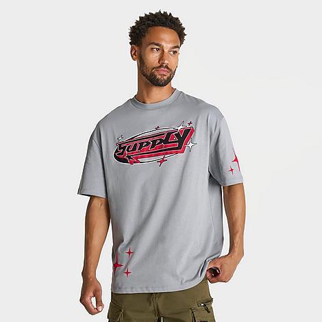 Mens Supply And Demand Slain Graphic T-Shirt Product Image