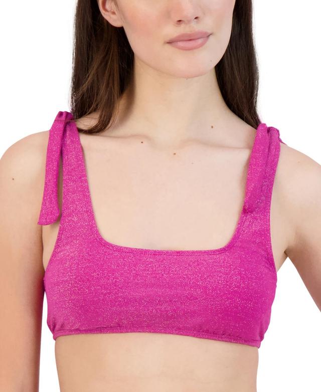 BCBGeneration Stardust Shoulder Tie Bikini Top Product Image