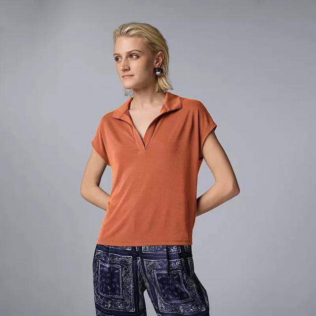 Womens Simply Vera Vera Wang Dolman Polo Product Image