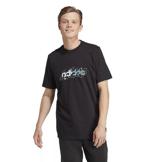 Mens adidas Illustrated Sportswear Graphic Tee Product Image