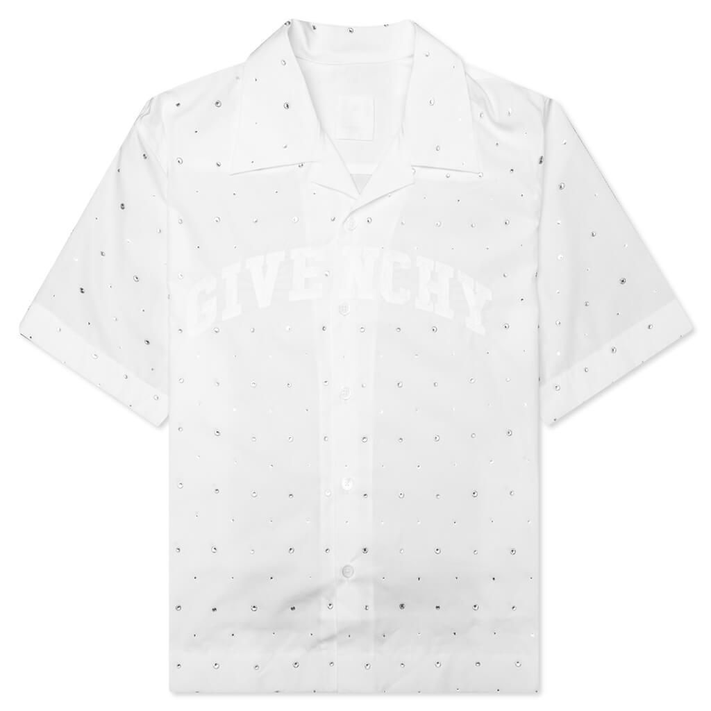 Boxy Fit S/S Shirt - White Male Product Image