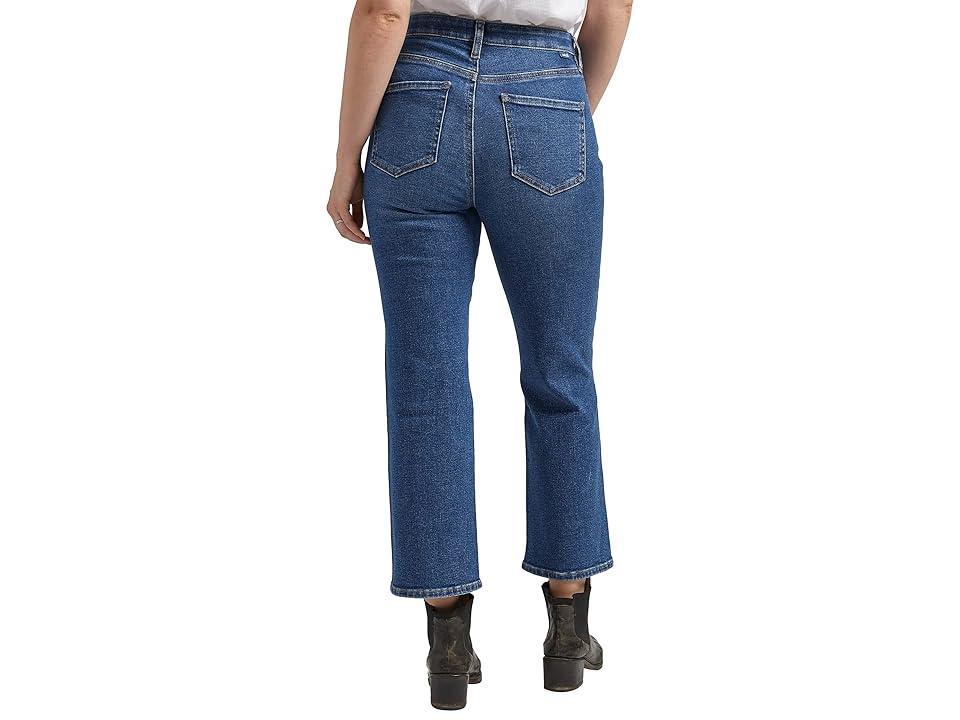 Jag Jeans Phoebe High-Rise Cropped Bootcut Jeans (Fountain Blue) Women's Jeans Product Image