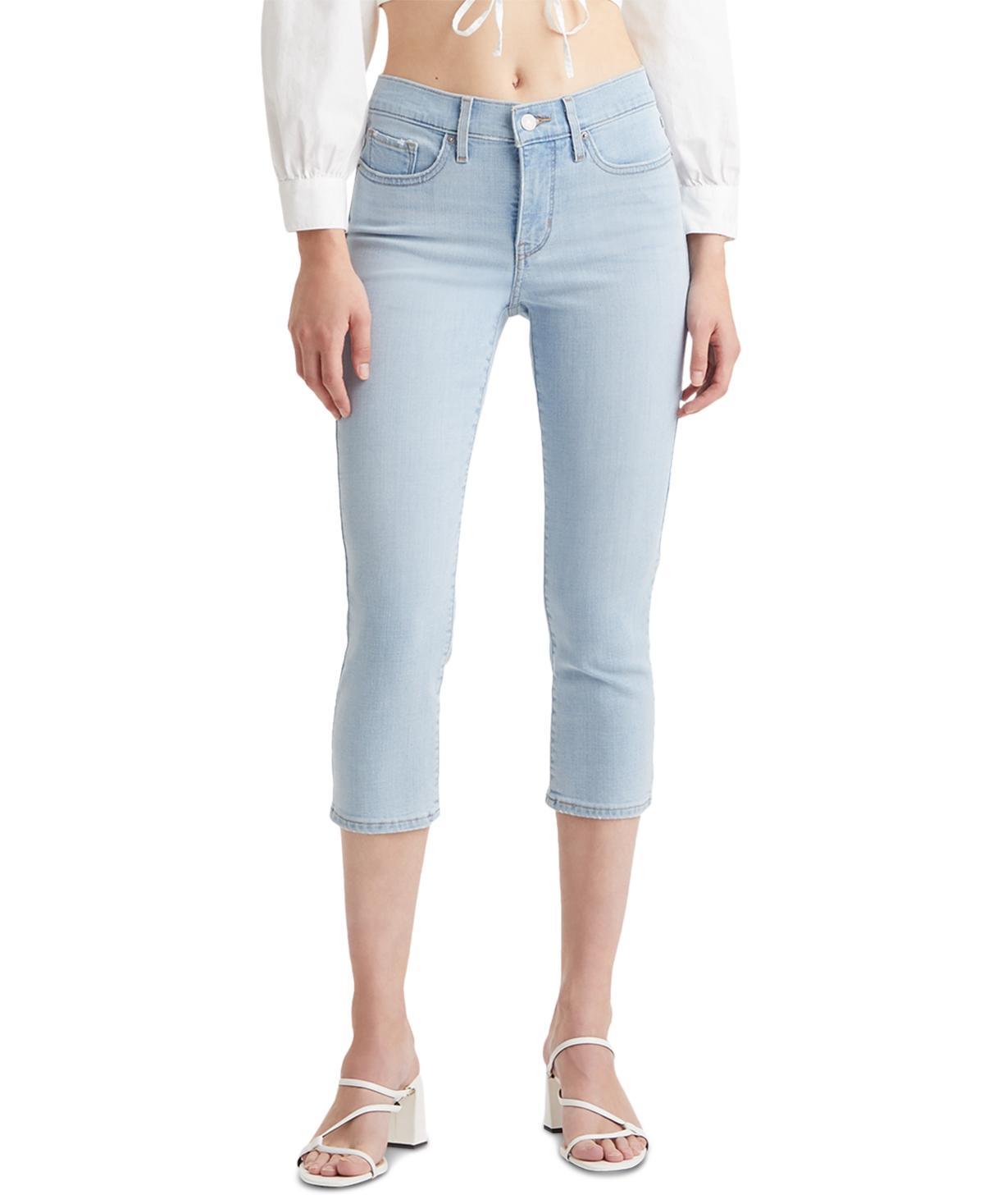 Levis 311 Shaping Skinny Mid Rise Capri Pants Product Image