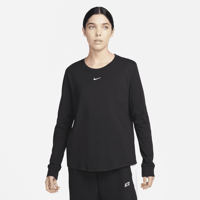 Women's Nike Sportswear Premium Essentials Long-Sleeve T-Shirt Product Image