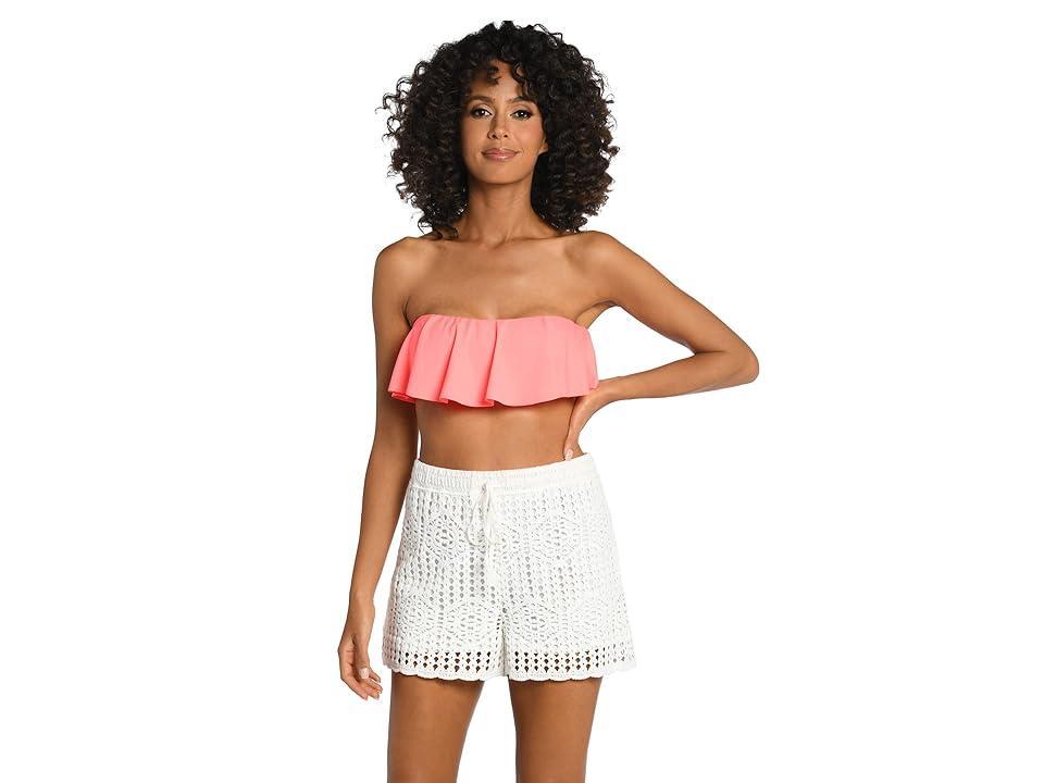 La Blanca Beach Swim Cover Up Shorts Product Image