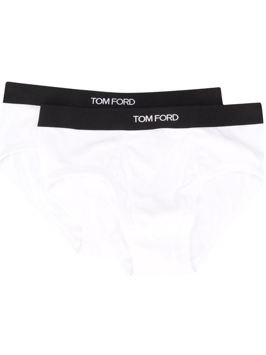 Logo Cotton Briefs In Black Product Image