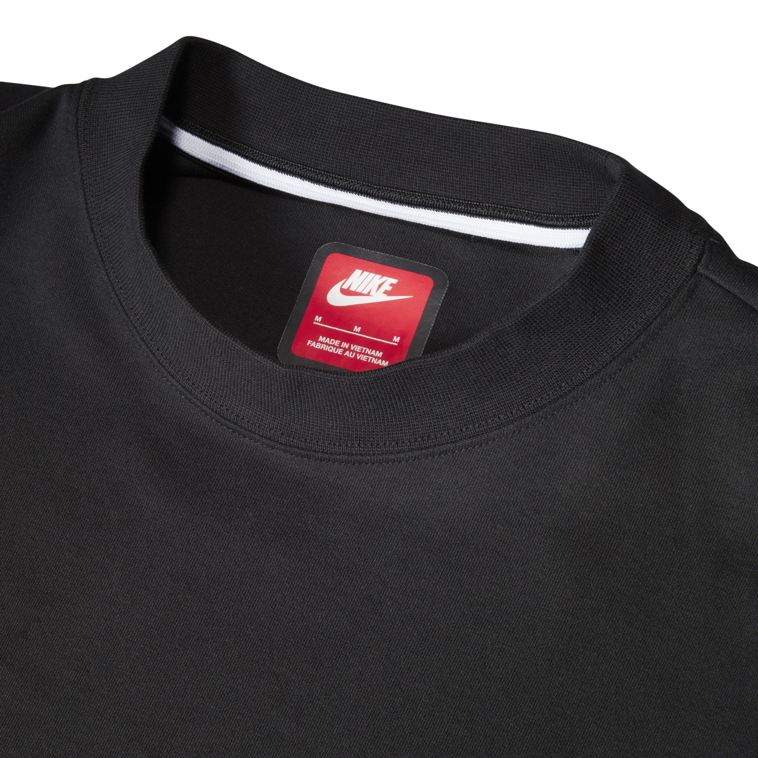 Men's Nike Sportswear Tech Fleece Reimagined Oversized Short-Sleeve Sweatshirt Product Image