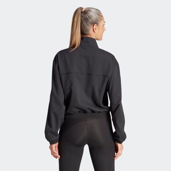 AEROREADY Train Essentials Woven Quarter-Zip Track Jacket Product Image