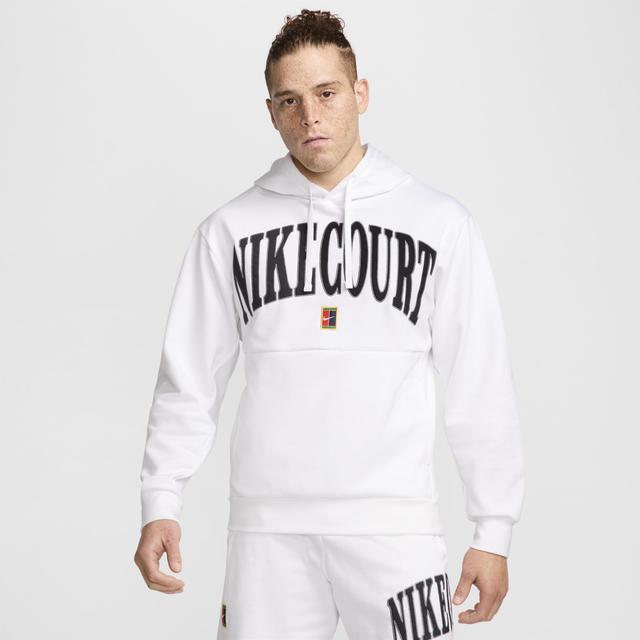 Nike Men's Court Heritage Dri-FIT Fleece Tennis Hoodie Product Image