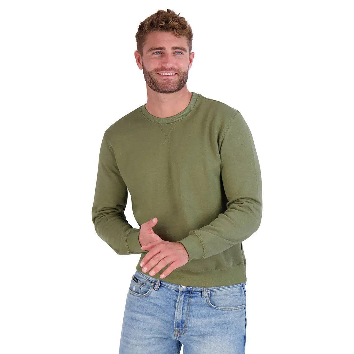 Eddie Bauer Men's Crew Neck Fleece Sweatshirt Product Image