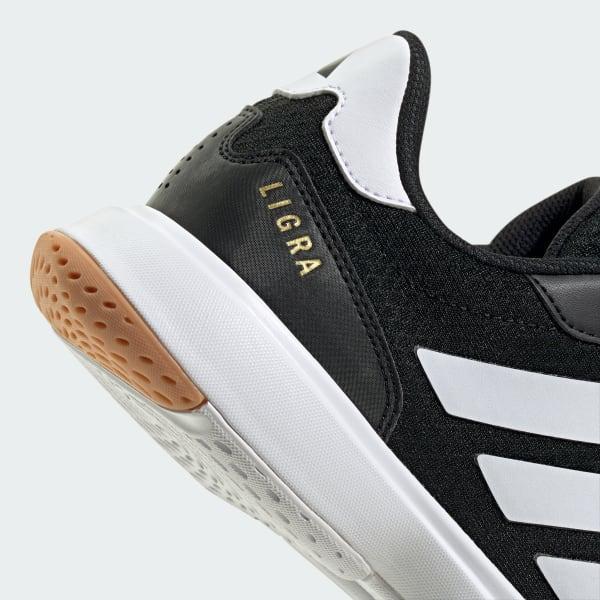 adidas Ligra 8 Indoor Shoes Core Black 7 Mens Product Image