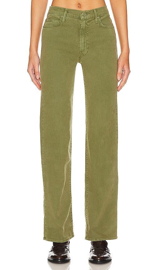 MOTHER The Kick It in Olive. Size 26, 27, 28, 31, 32. Product Image