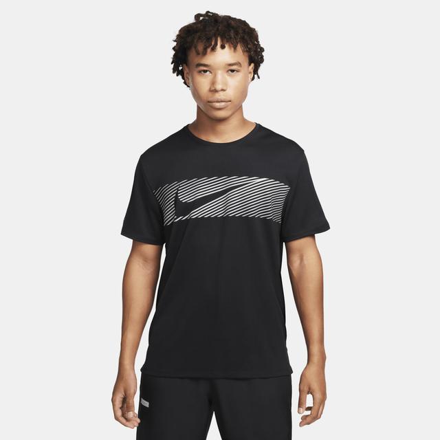 Nike Men's Miler Flash Dri-FIT UV Short-Sleeve Running Top Product Image