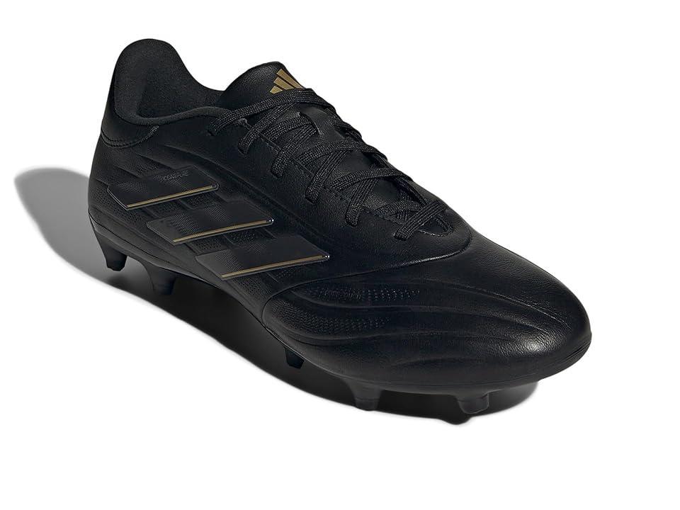 adidas Copa Pure II League Football Boots Firm Ground Carbon/Gold Metallic) Men's Soccer Shoes Product Image