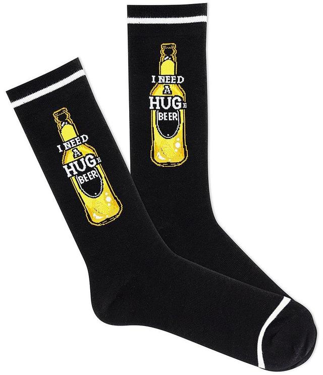 K. Bell I Need A Huge Beer Crew Dress Socks Product Image