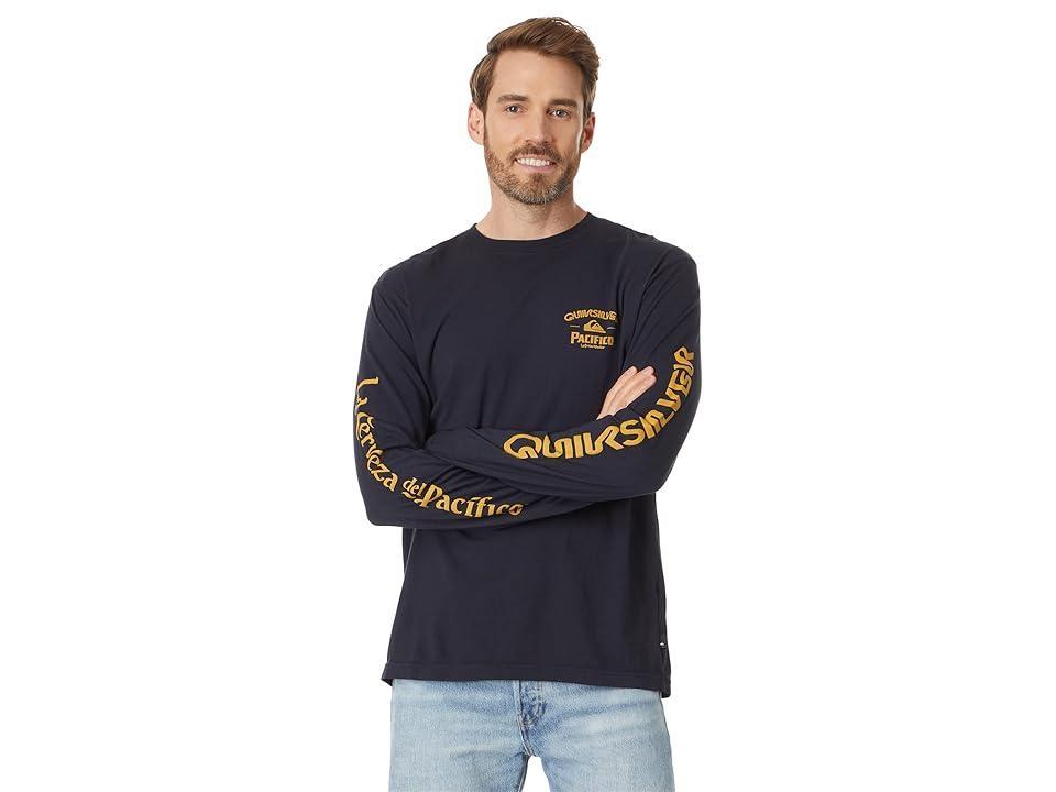 Quiksilver Pacifico Straight Shooter Long Sleeve Tee Blazer) Men's T Shirt Product Image