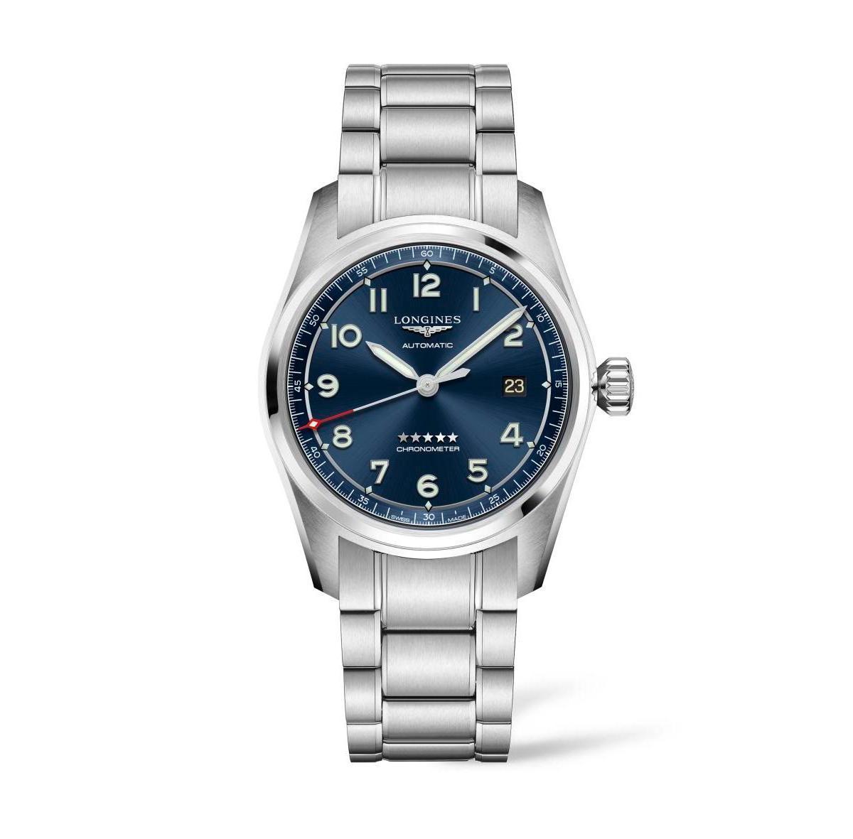 Longines Mens Spirit Automatic Stainless Steel Bracelet Watch Product Image