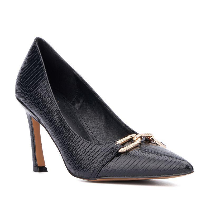 New York & Company Katerina Embossed Pumps, Womens Product Image