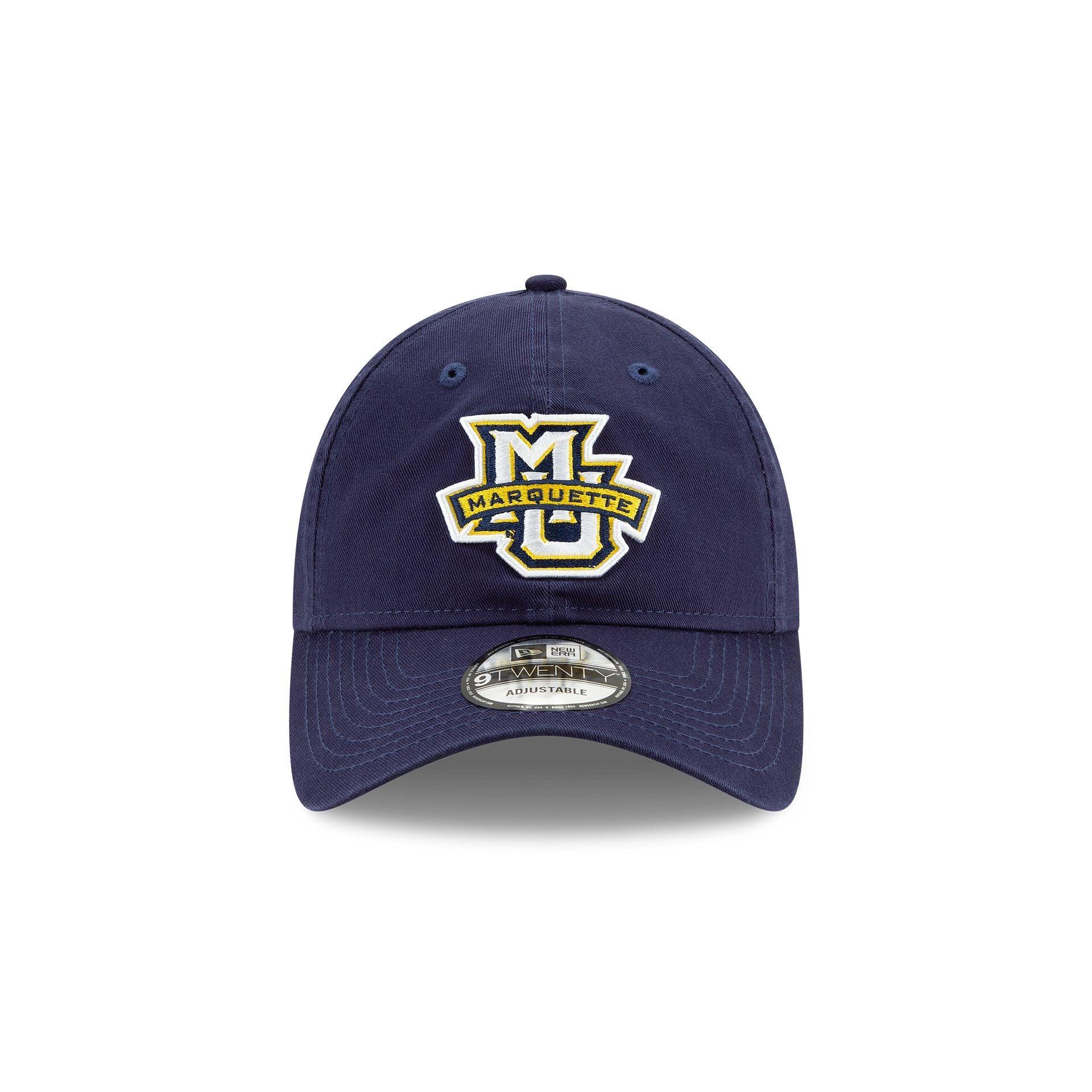 Marquette Eagles Navy 9TWENTY Adjustable Hat Male Product Image