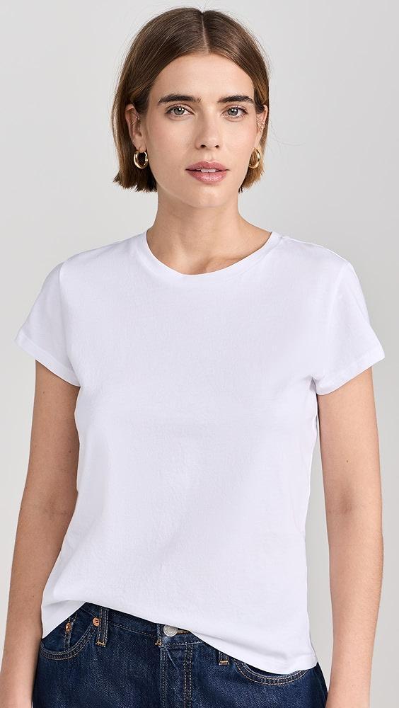 Goldie Organic Short Sleeve Classic Crew Tee | Shopbop Product Image