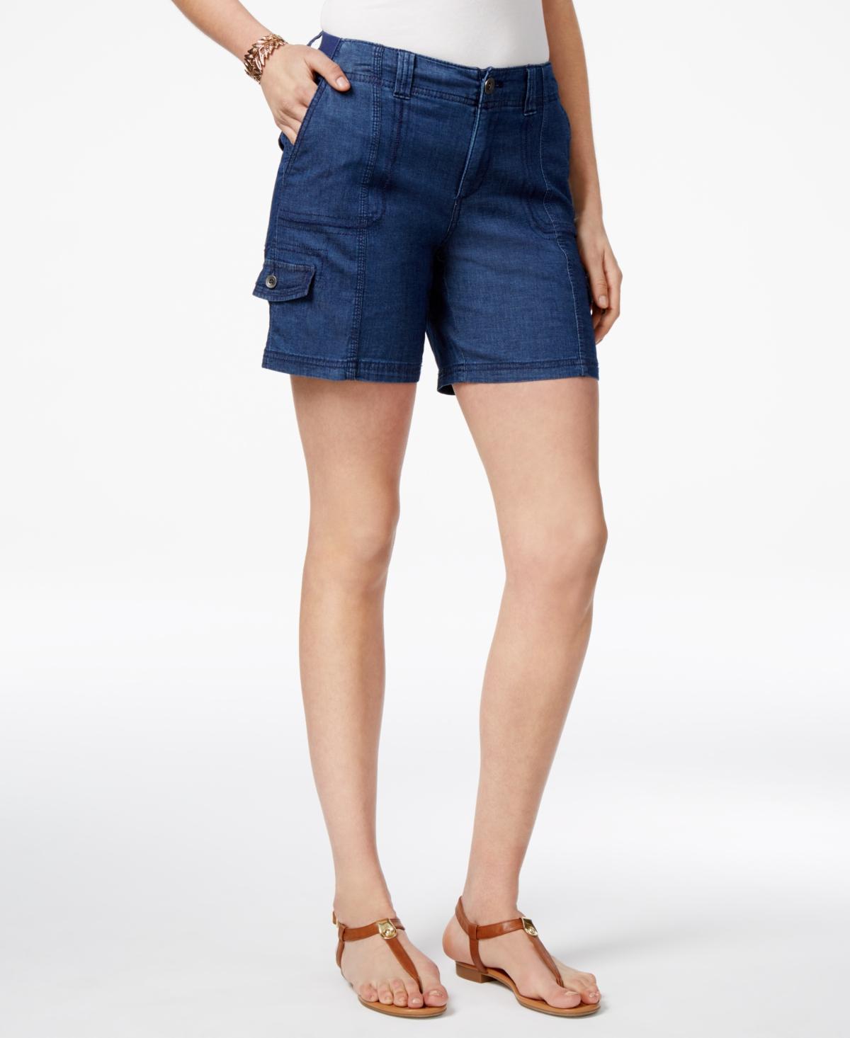 Style & Co Womens Comfort-Waist Cargo Shorts, Created for Macys Product Image