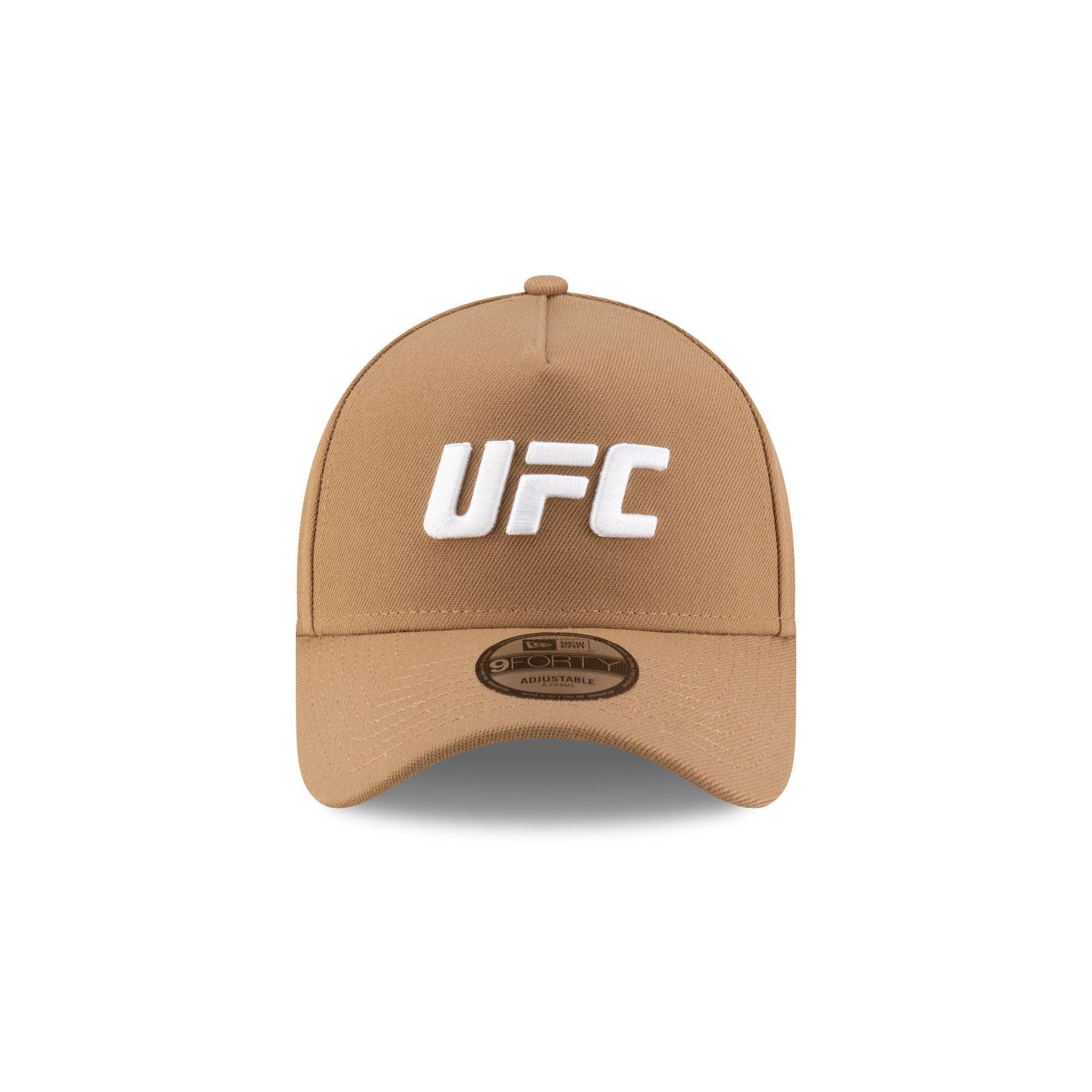 UFC Mexico Khaki 9FORTY A-Frame Snapback Hat Male Product Image