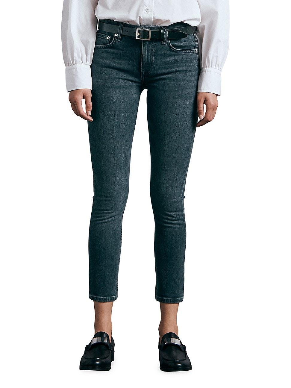 Womens Cate Mid-Rise Skinny Ankle Jean product image