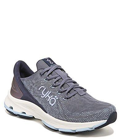 Ryka Devotion X Womens Walking Sneakers Black Blue Product Image