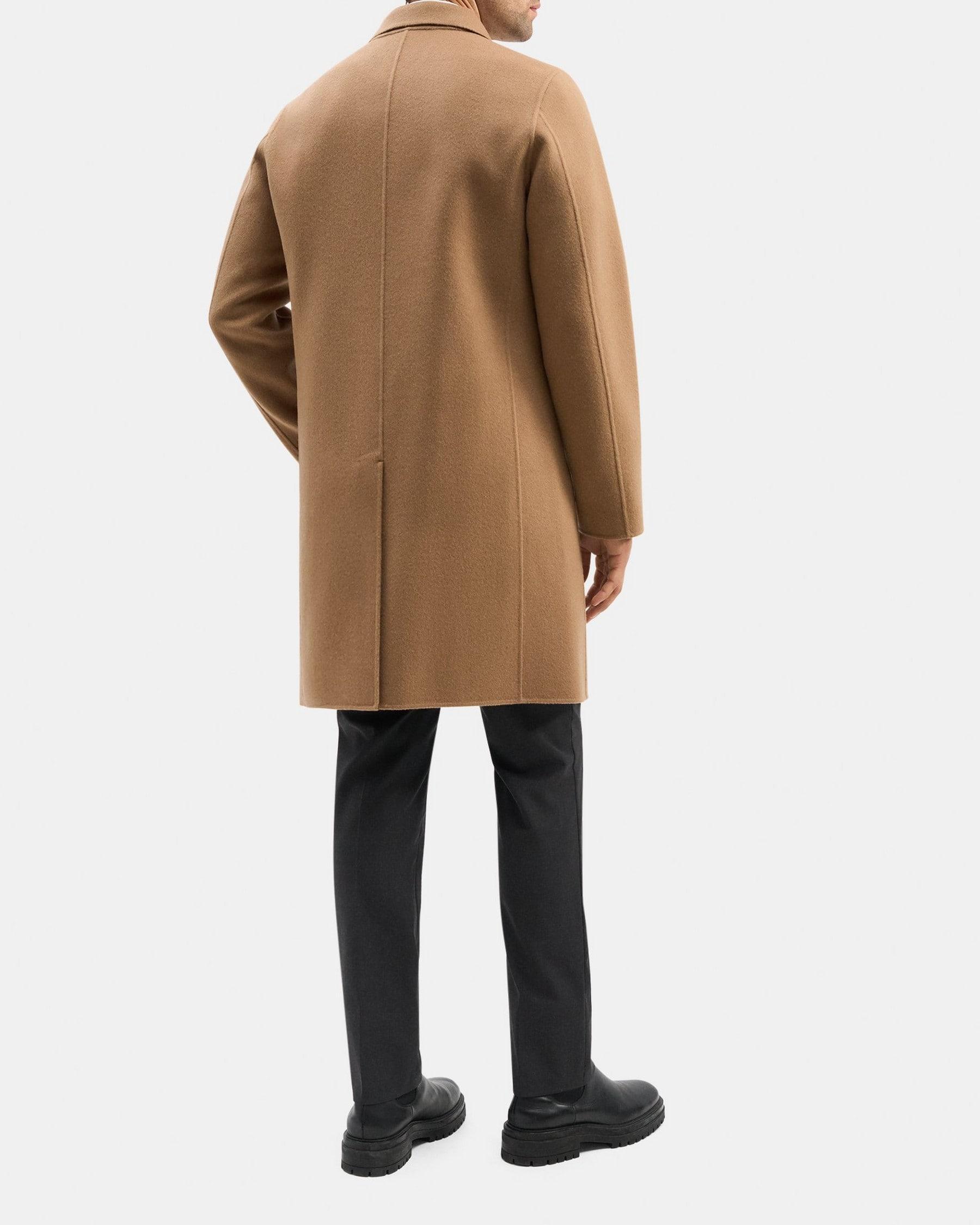 Tailored Coat in Double-Face Wool-Cashmere Product Image