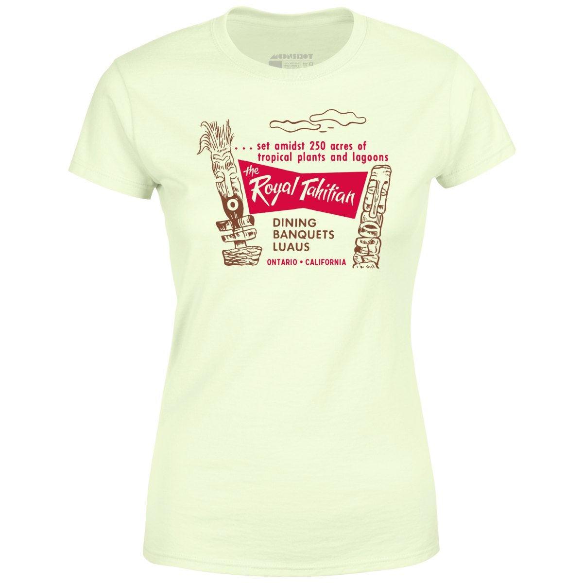 Royal Tahitian - Ontario, CA - Vintage Tiki Bar - Women's T-Shirt Female Product Image